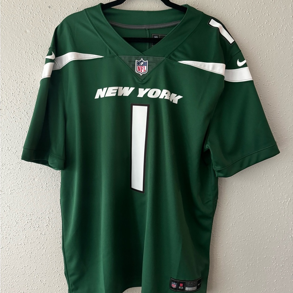 New York Jets - Sauce Gardner Gotham Green Vapor Untouchable Limited Jersey - L